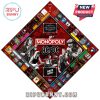 AC/DC Monopoly board showing songs and albums as properties.