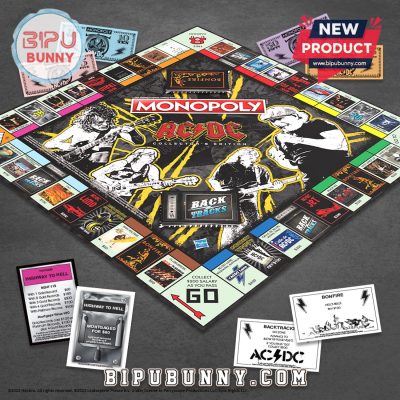 AC/DC Monopoly Board Game - Bipubunny Store