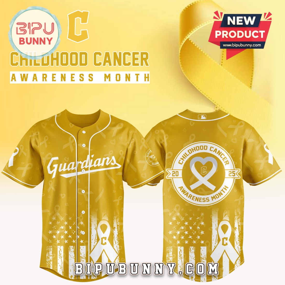 All Team MLB Childhood Cancer Awareness Month Baseball Jersey All Team MLB Childhood Cancer Awareness Month Baseball Jersey