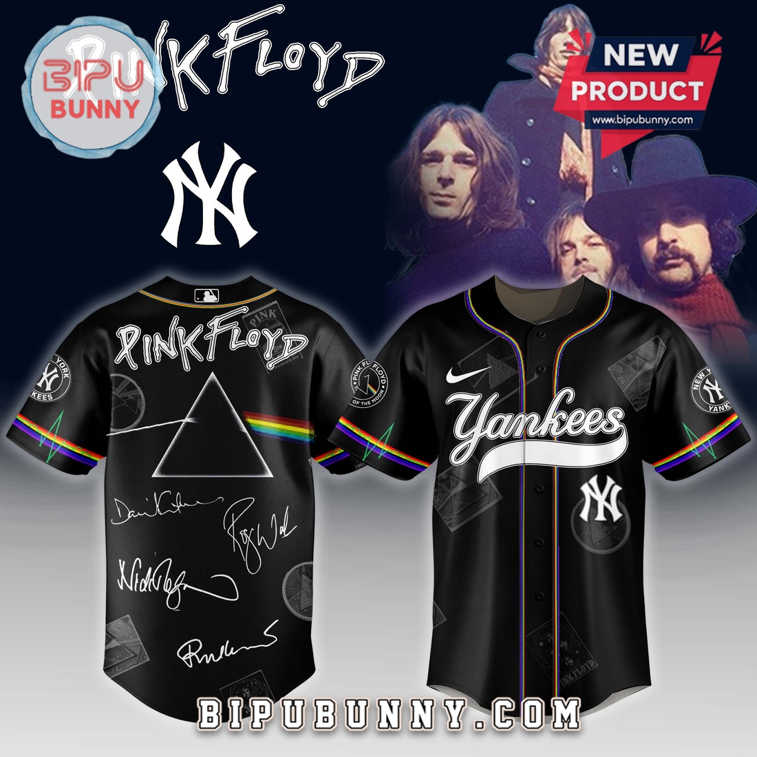 All Team MLB x Pink Floyd 2025 Baseball Jersey All Team MLB x Pink Floyd 2025 Baseball Jersey