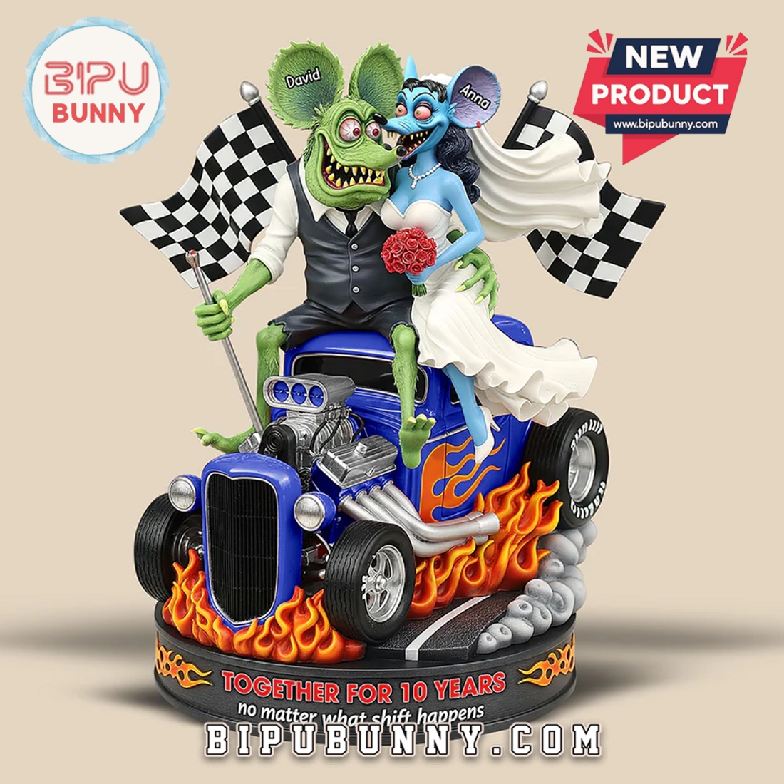 Anniversary On Hot Car Acrylic Plaque Anniversary On Hot Car Acrylic Plaque