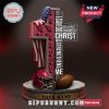 A personalized cross featuring the Arizona Cardinals logo, American flag, and Bible verse 
