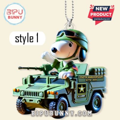 Army Car Ornament, Custom Gifts For Army