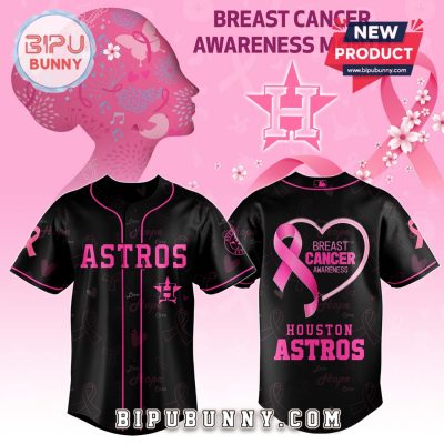 Astros x Breast Cancer Awareness Month Baseball Jersey