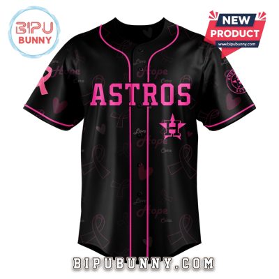Astros x Breast Cancer Awareness Month Baseball Jersey