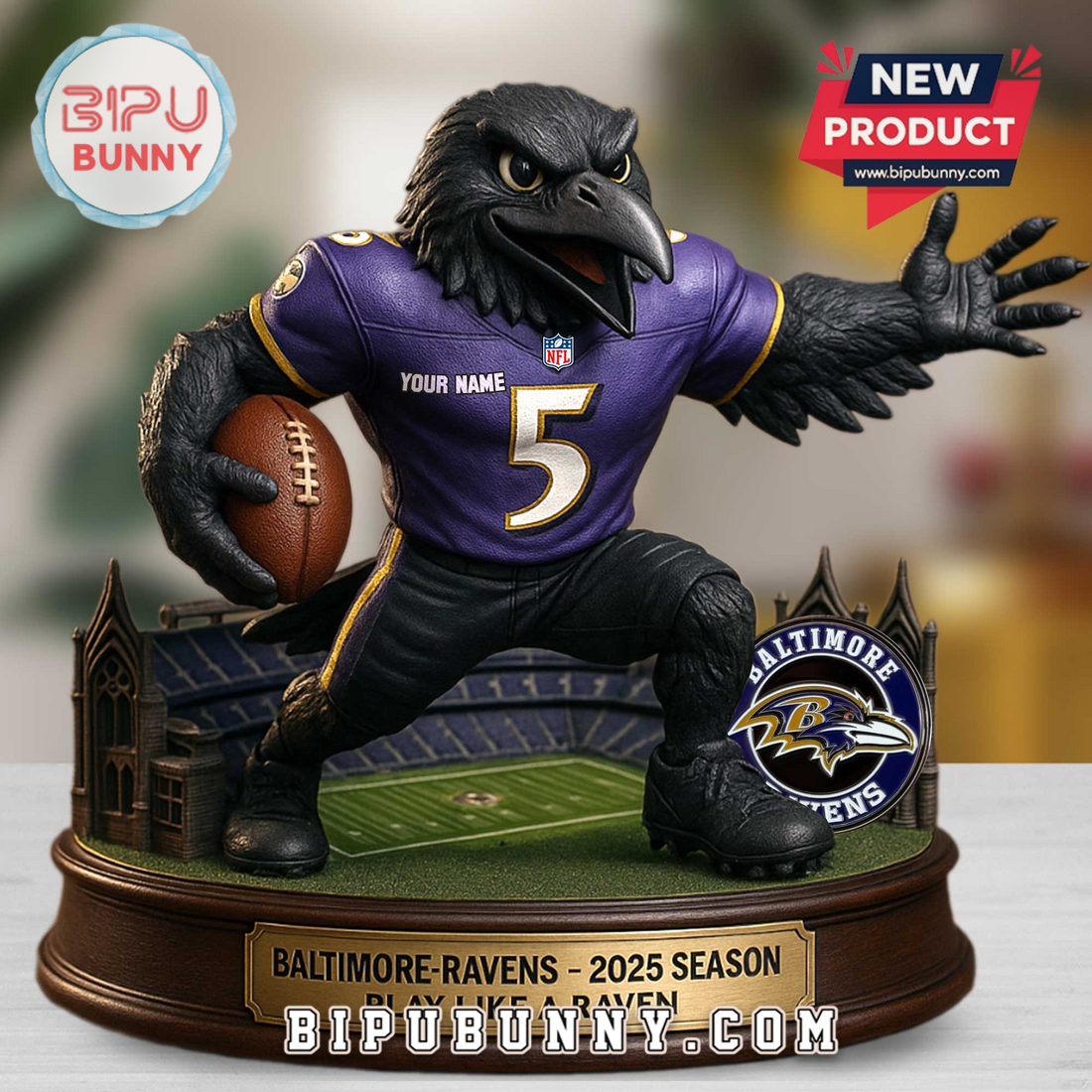 Baltimore Ravens Acrylic Standee Figures Baltimore Ravens Acrylic Standee Figures