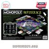Back of the Monopoly Beetlejuice Edition box displaying game details.