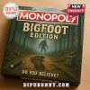 Monopoly Bigfoot Edition board game box!