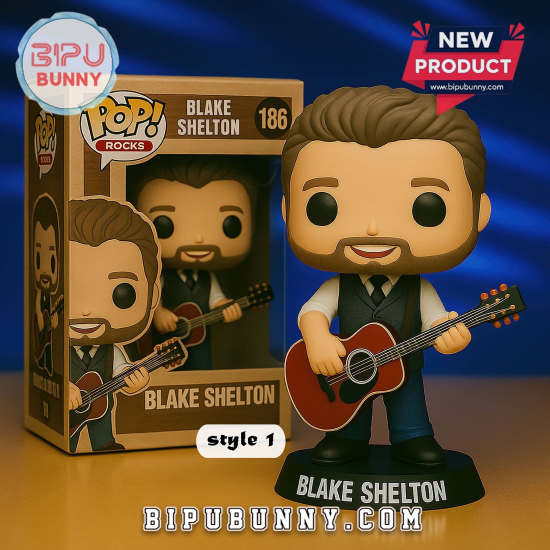 Blake Shelton Funko Vinyl Collectible Figure Blake Shelton Funko Vinyl Collectible Figure