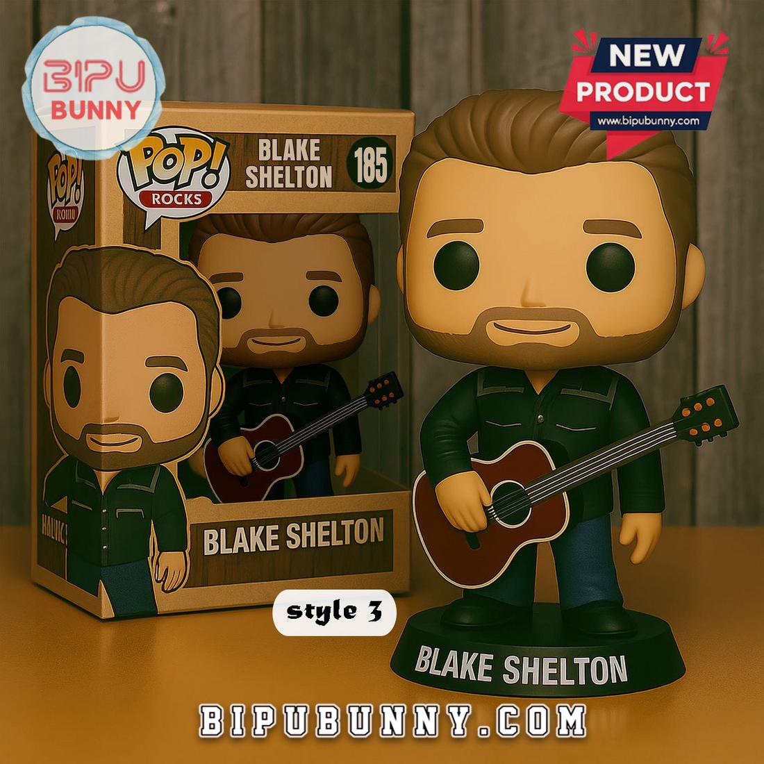 Blake Shelton Funko Vinyl Collectible Figure Blake Shelton Funko Vinyl Collectible Figure