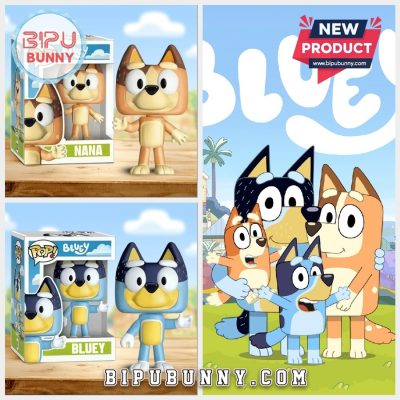 Bluey Vinyl Collectible Figure Gift For Fan Bluey Vinyl Collectible Figure Gift For Fan