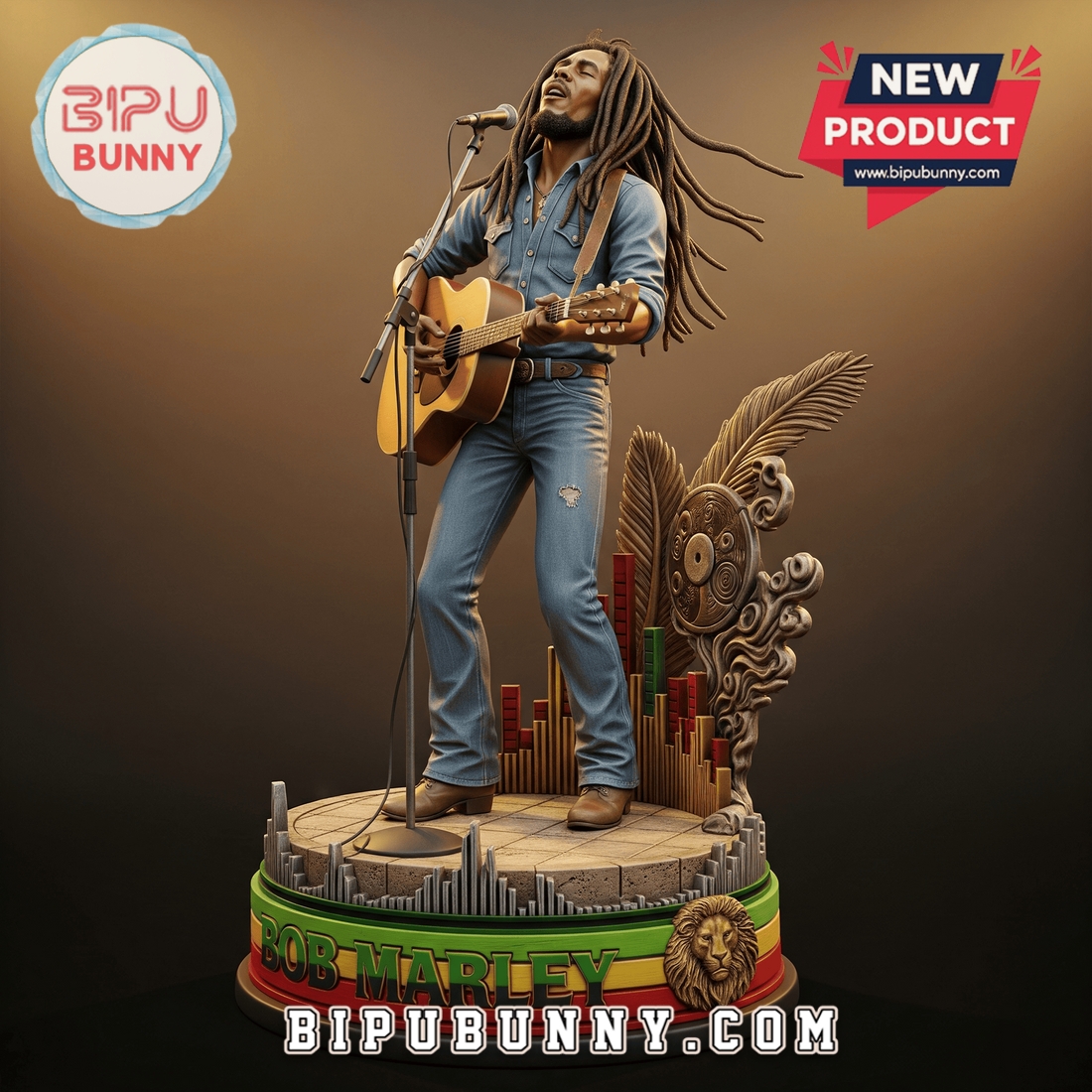 Bob Marley Acrylic Block Display Bob Marley Acrylic Block Display