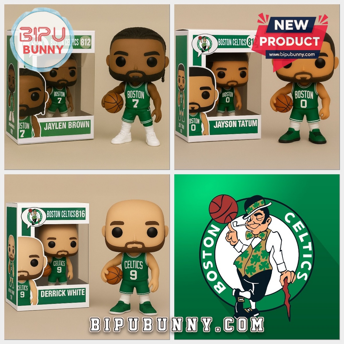 Boston Celtics Funko Vinyl Collectible Figure Boston Celtics Funko Vinyl Collectible Figure