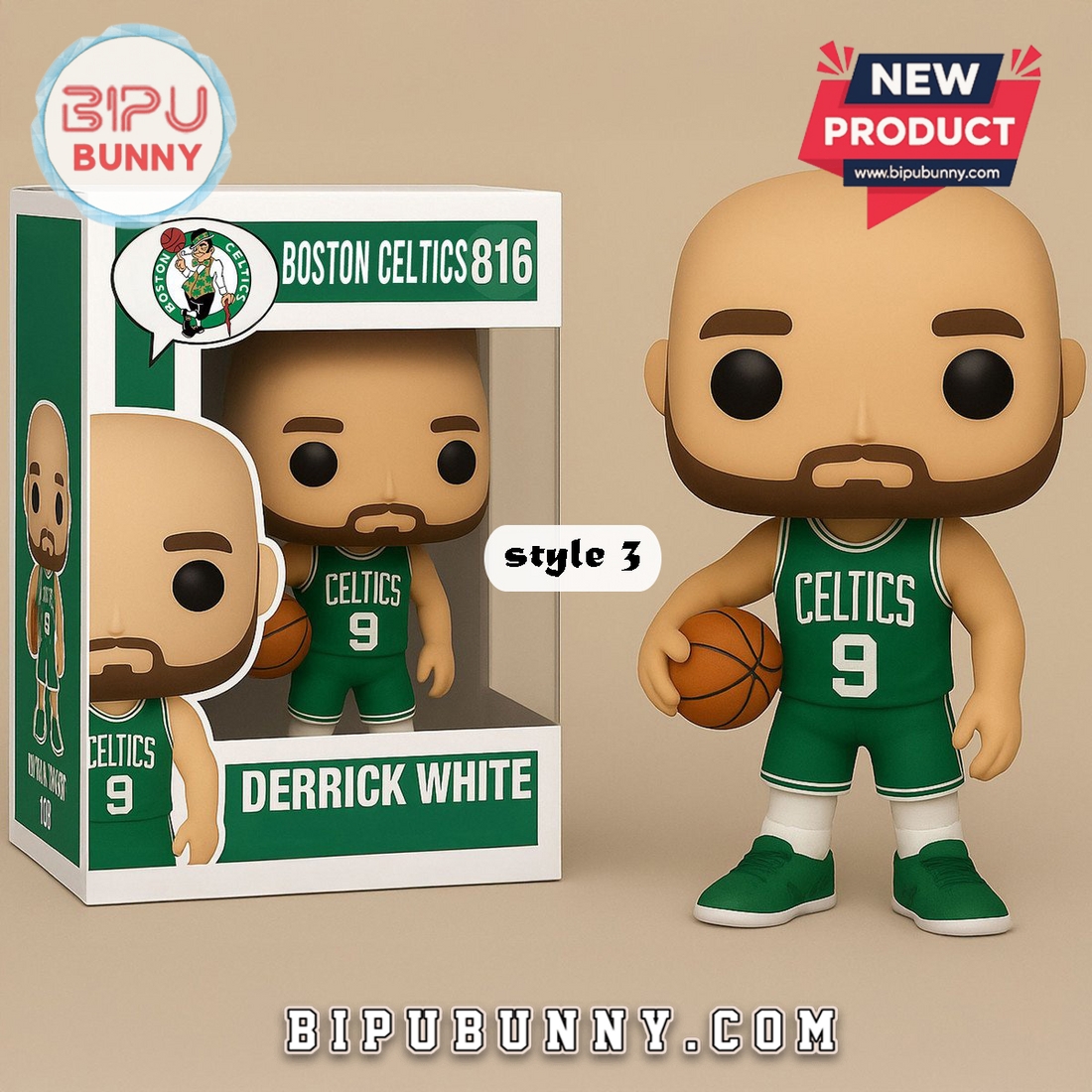 Boston Celtics Funko Vinyl Collectible Figure Boston Celtics Funko Vinyl Collectible Figure