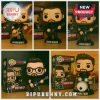 Five Breaking Benjamin Funko Pop figures including Aaron Bruch, Jasen Rauch, Keith Wallen, and Shaun Foist with instruments and boxes.
