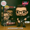 Jasen Rauch Funko Pop figure with spiked hair and camo pants holding a guitar beside product packaging.