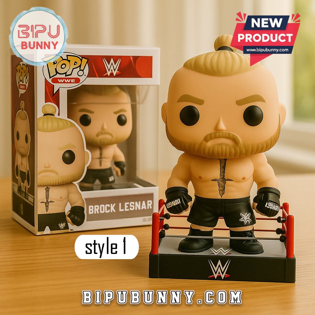 Brock Lesnar Funko Vinyl Collectible Figure Brock Lesnar Funko Vinyl Collectible Figure