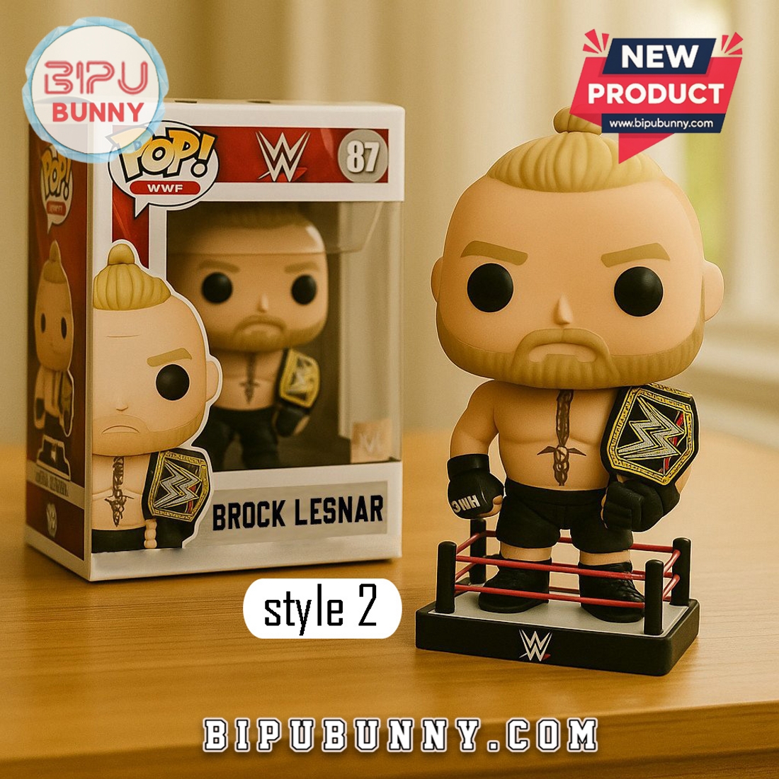 Brock Lesnar Funko Vinyl Collectible Figure Brock Lesnar Funko Vinyl Collectible Figure