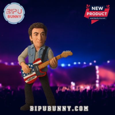 Bruce Springsteen Emotional Support Crochet Doll