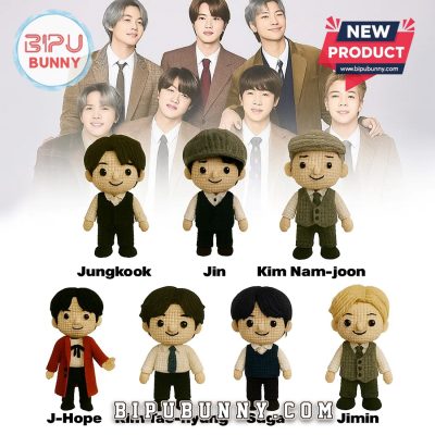 BTS Emotional Support Crochet Doll BTS Emotional Support Crochet Doll