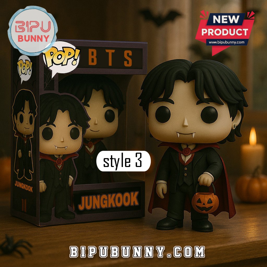 BTS Halloween 2026 Funko Vinyl Collectible Figure BTS Halloween 2026 Funko Vinyl Collectible Figure