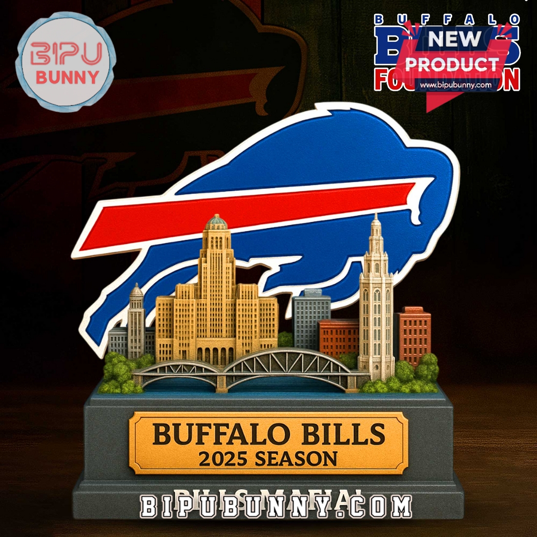 Buffalo Bills Acrylic Standee Figures Buffalo Bills Acrylic Standee Figures