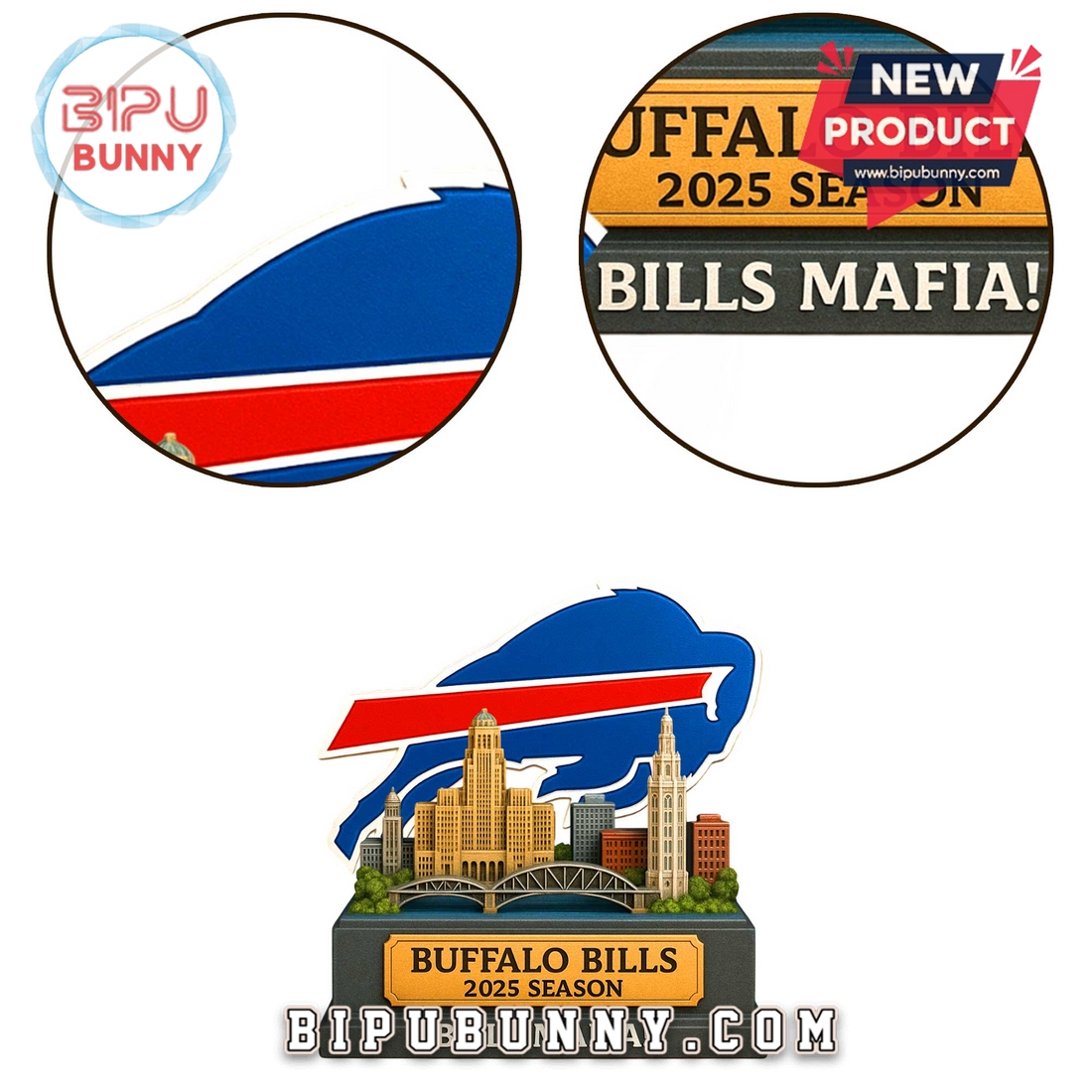 Buffalo Bills Acrylic Standee Figures Buffalo Bills Acrylic Standee Figures