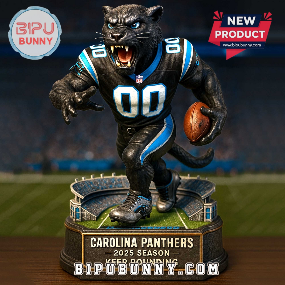 Carolina Panthers Acrylic Standee Figures Carolina Panthers Acrylic Standee Figures