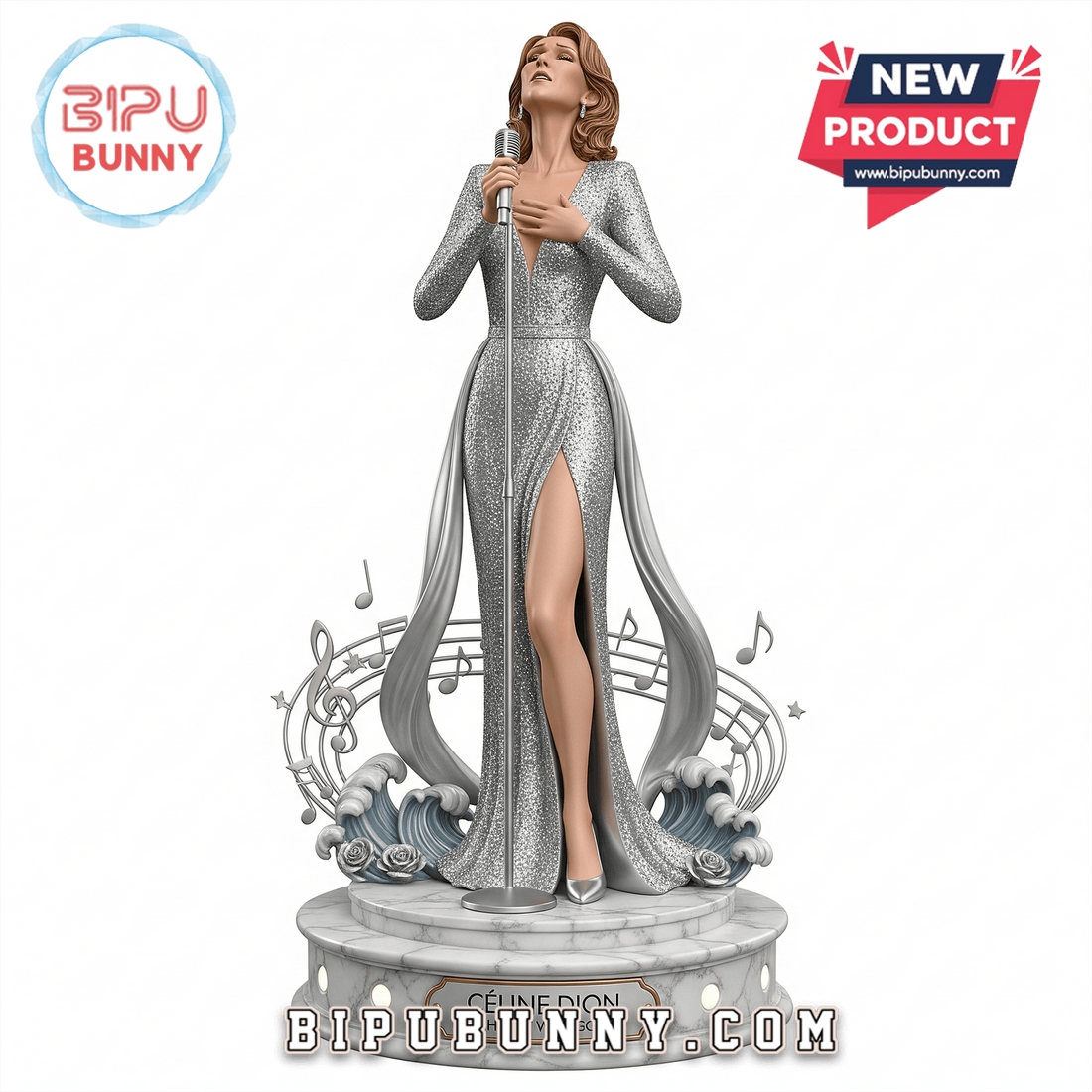 Céline Dion Acrylic Block Display Gift For Fan Céline Dion Acrylic Block Display Gift For Fan