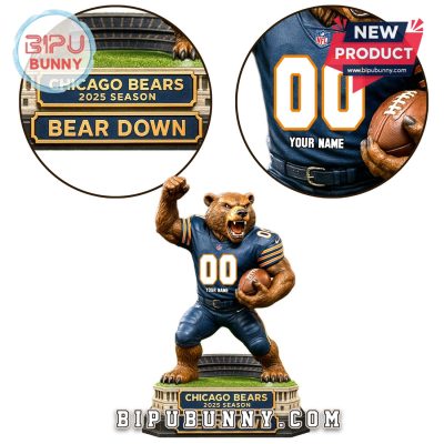 Chicago Bears Acrylic Standee Figures