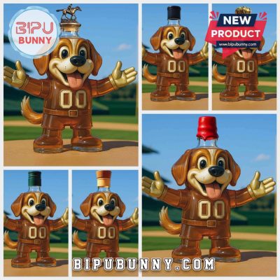 Cleveland Browns Football Whiskey Bottle