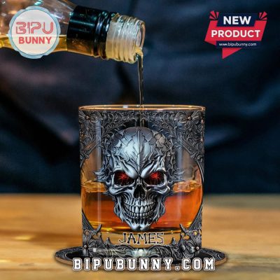 Cool Skull Custom Skull Whiskey Glass Cool Skull Custom Skull Whiskey Glass