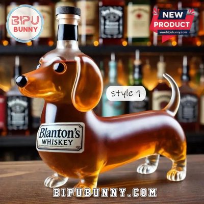 Dachshund Dog Creative Whiskey Bottle