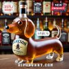 Jack Daniel's dog shaped whiskey decanter!