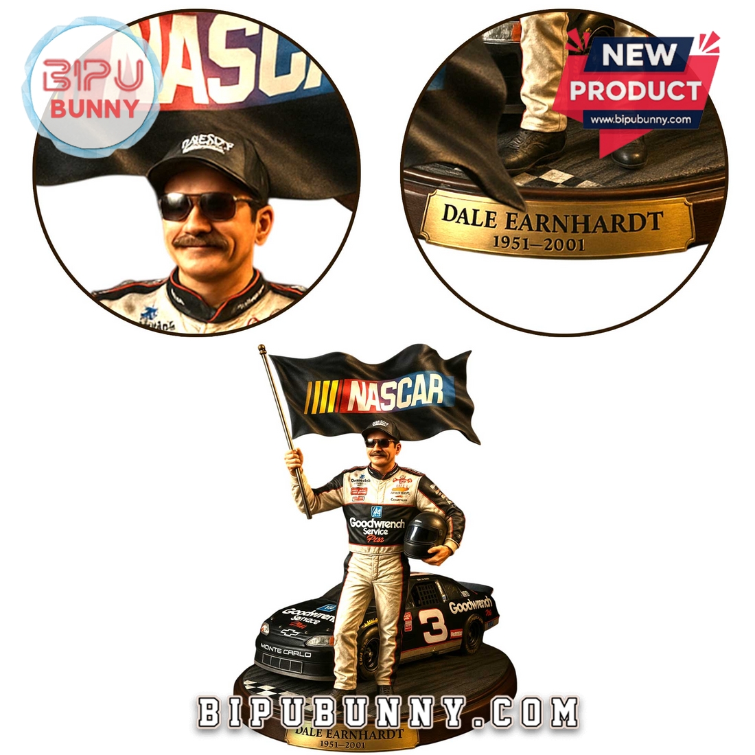 Dale Earnhardt Acrylic Standee Figures Dale Earnhardt Acrylic Standee Figures