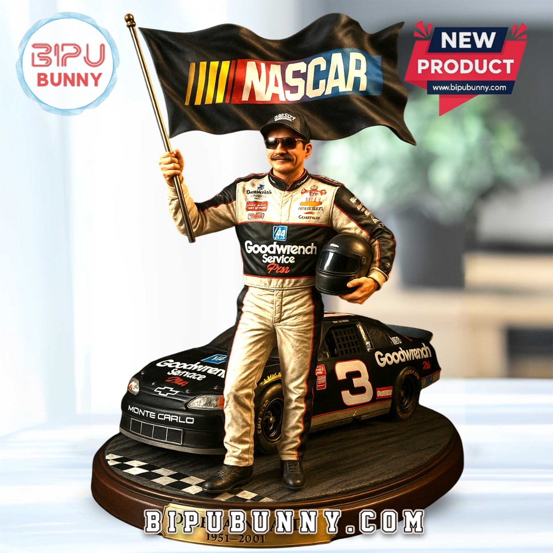 Dale Earnhardt Acrylic Standee Figures Dale Earnhardt Acrylic Standee Figures