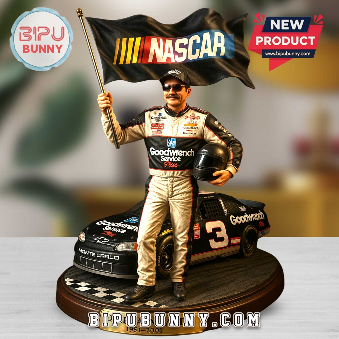 Dale Earnhardt Acrylic Standee Figures Dale Earnhardt Acrylic Standee Figures