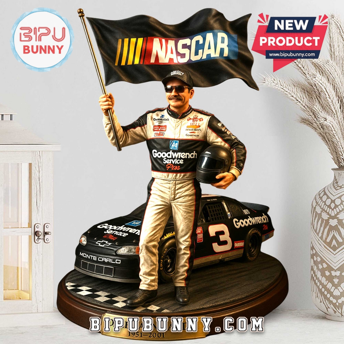 Dale Earnhardt Acrylic Standee Figures Dale Earnhardt Acrylic Standee Figures