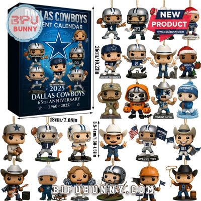 Dallas Cowboys 65th Anniversary Advent Calendar 2025