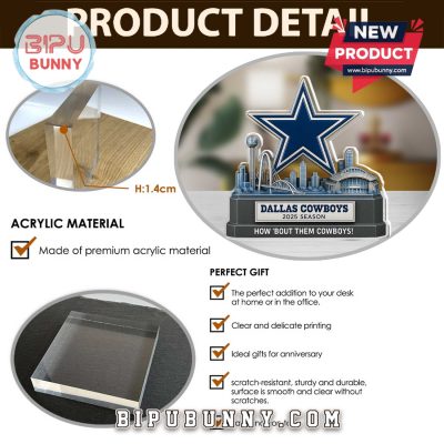 Dallas Cowboys Acrylic Standee Figures