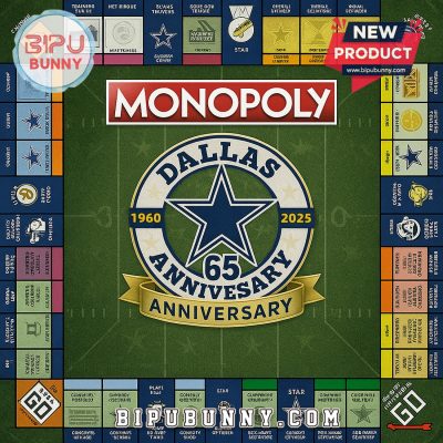 Dallas Cowboys Monopoly Board Game