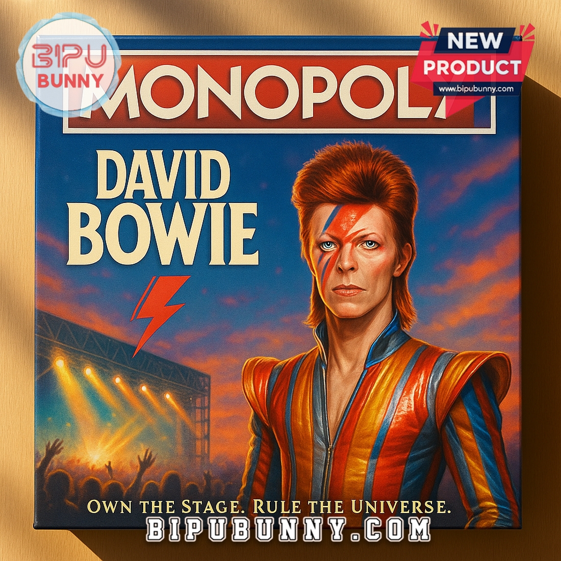 David Bowie Monopoly Board Game David Bowie Monopoly Board Game