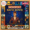 David Bowie Monopoly game board with images of Bowie and career milestones!