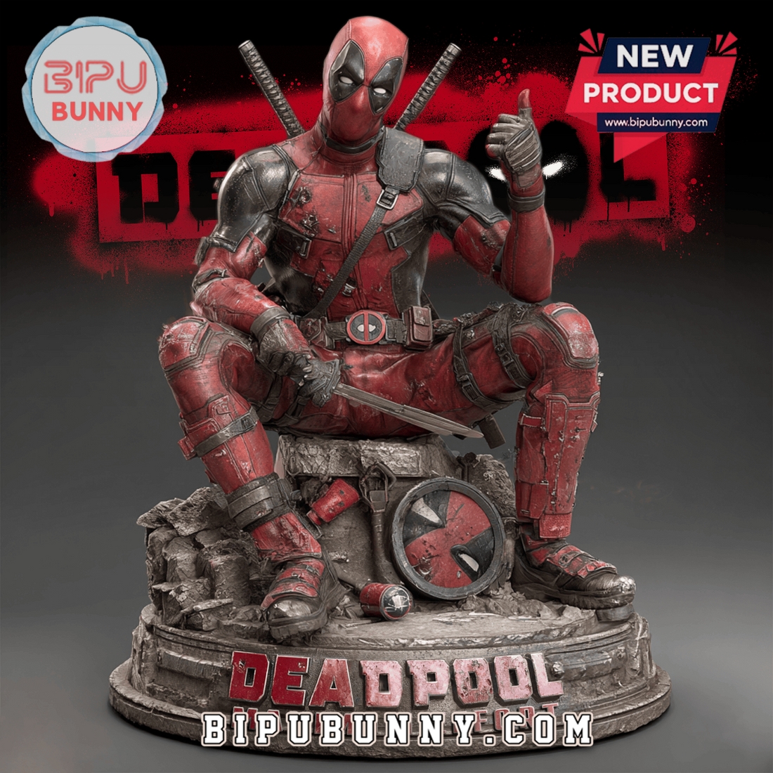 Deadpool Acrylic Block Display Gift For Fan Deadpool Acrylic Block Display Gift For Fan