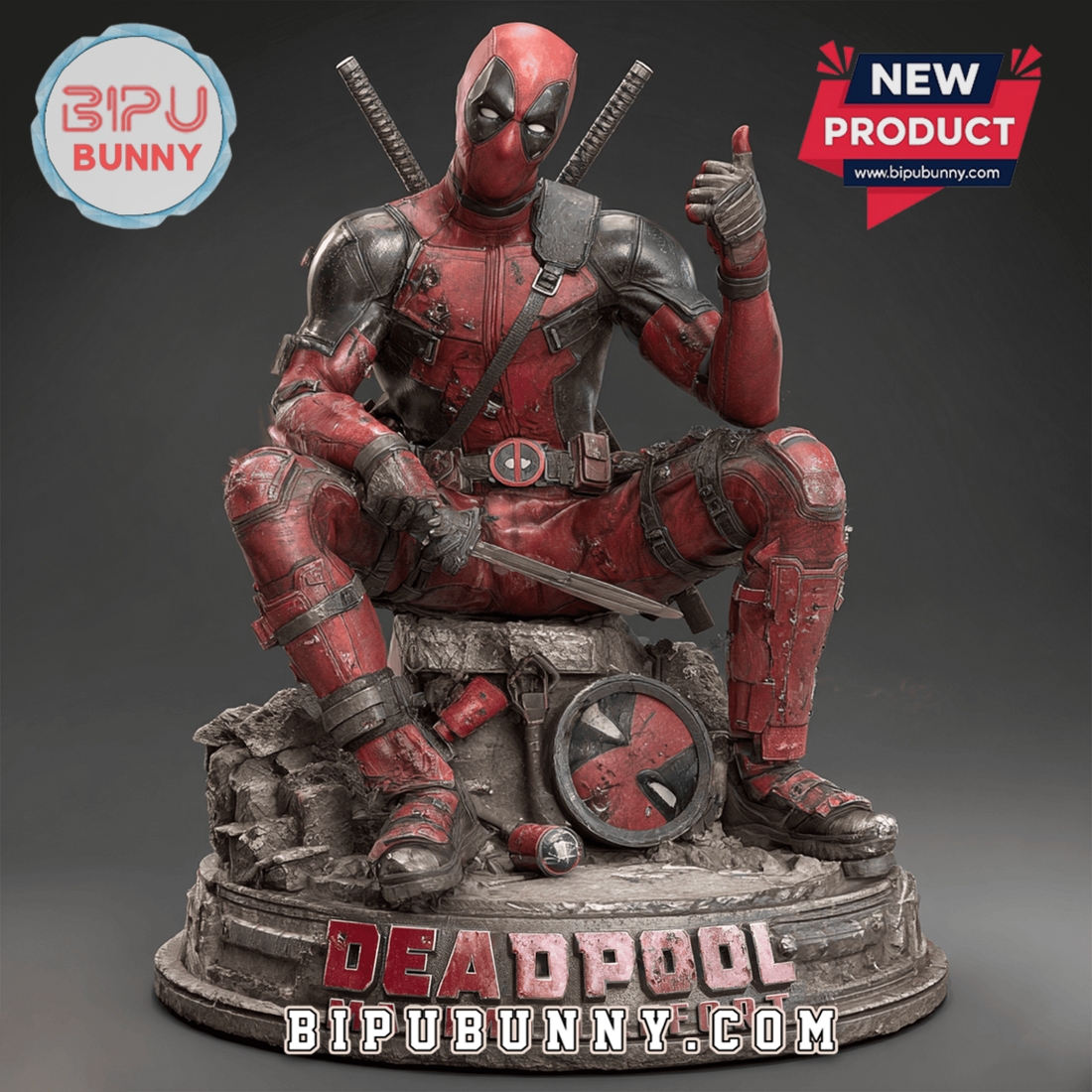 Deadpool Acrylic Block Display Gift For Fan Deadpool Acrylic Block Display Gift For Fan