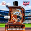 Denver Broncos bottle with black top and horse design, style 2.