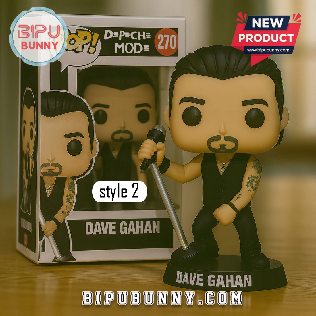 Depeche Mode Funko Vinyl Collectible Figure Depeche Mode Funko Vinyl Collectible Figure