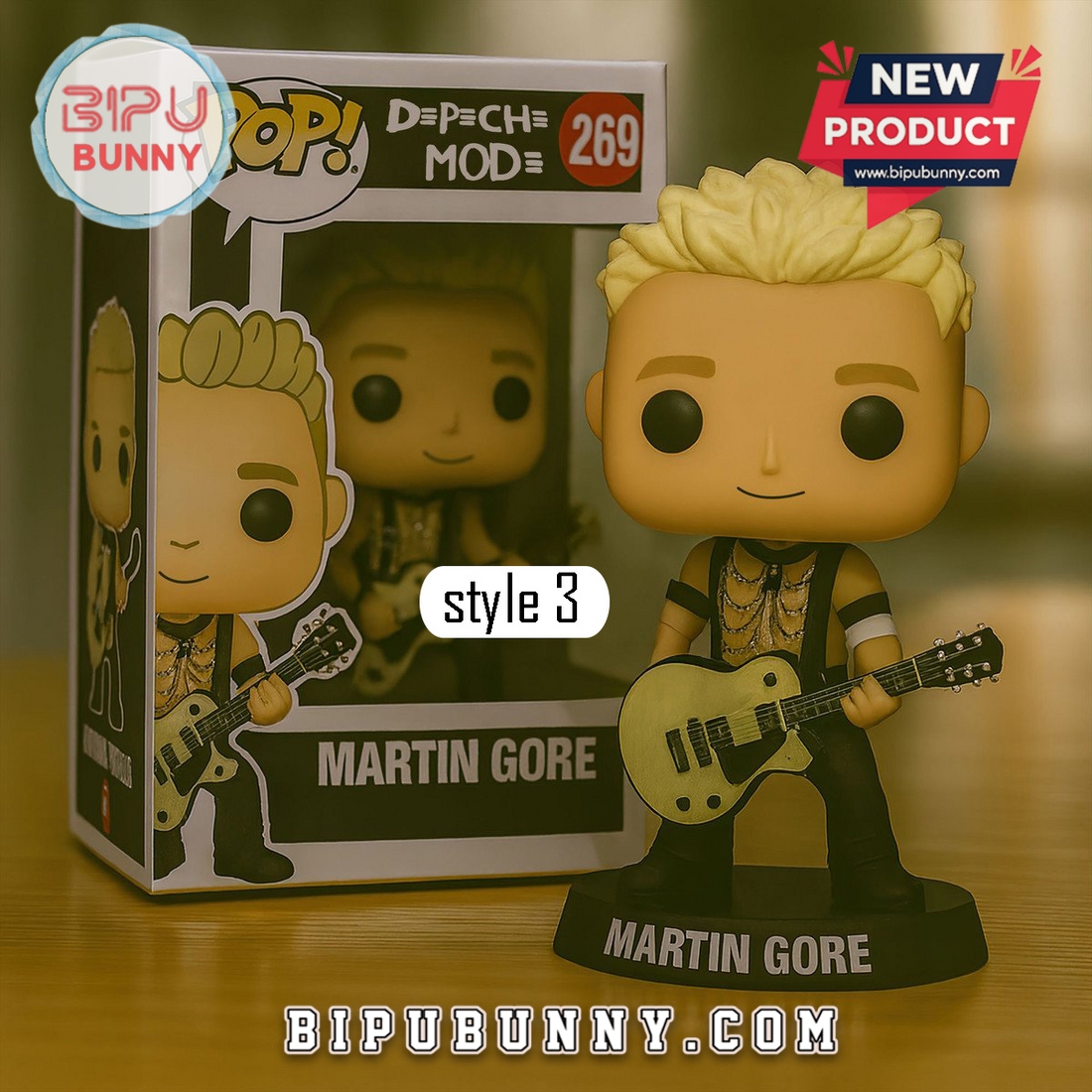 Depeche Mode Funko Vinyl Collectible Figure Depeche Mode Funko Vinyl Collectible Figure