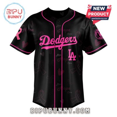 Dodgers x Breast Cancer Awareness Month Baseball Jersey
