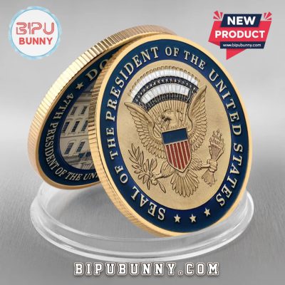 Donald Trump President Of The US Gold-Colored Coin
